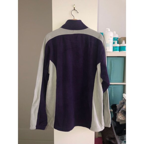 NWOT - DC Classic Purple and Grey Lucky Logger Fleece Zipper Jacket - XL - Picture 4 of 16